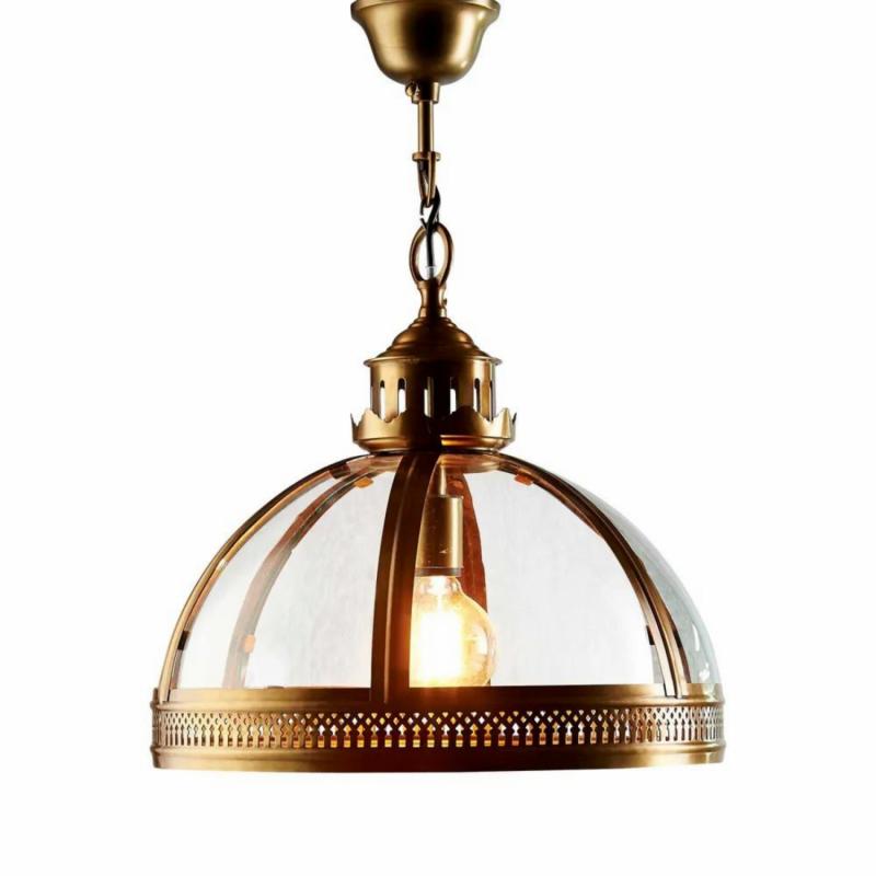 Winston Ceiling Pendant Small Brass Hanging