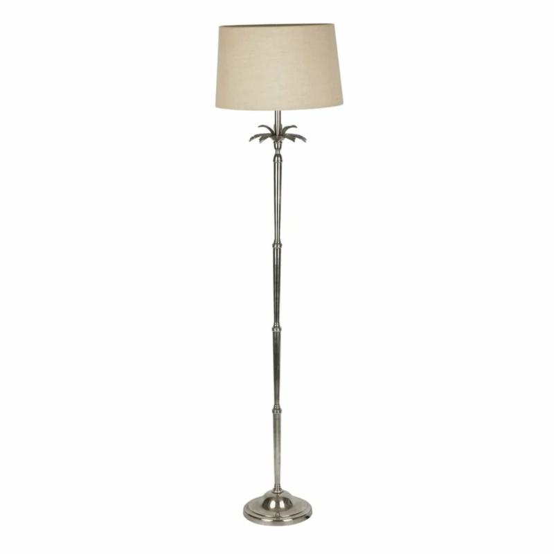 Casablanca Floor Lamp Base Antique Silver Floor Lamps