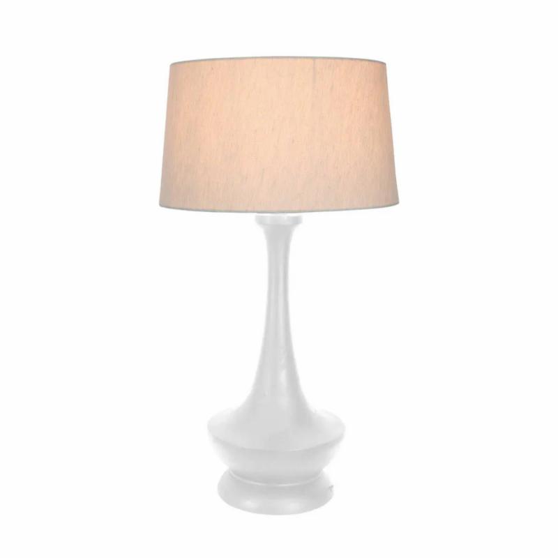 Peninsula Table Lamp Base White Lamps