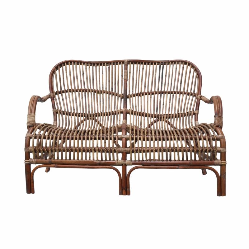 Seville Rattan Two Seater Antique 2 Seaters