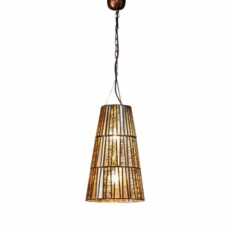 Cleveland Ceiling Pendant Large Brass Hanging