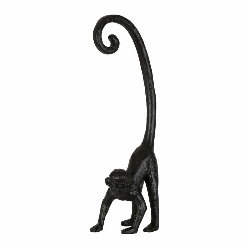 Louis The Monkey Black 55Cm Decor