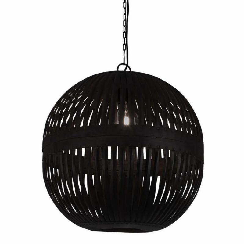 Esch Ball Ceiling Pendant Black Hanging