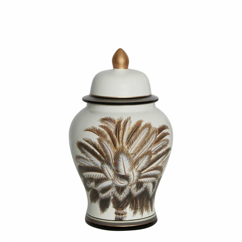 Montane Porcelain Ginger Jar Small Decor