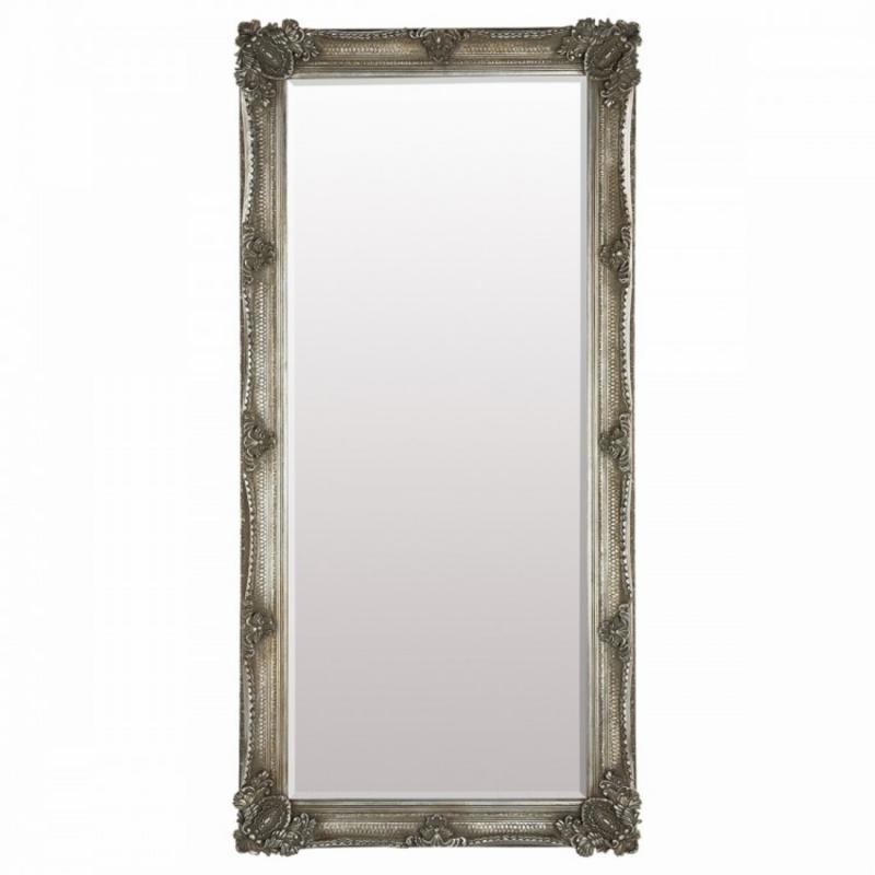 Abbey Leaner Mirror Silver Mirrors