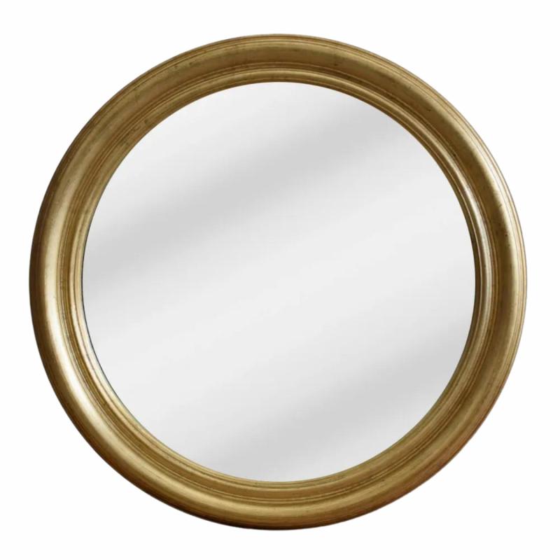 Lourdes Mirror Large 84X84Cm Gold Mirrors